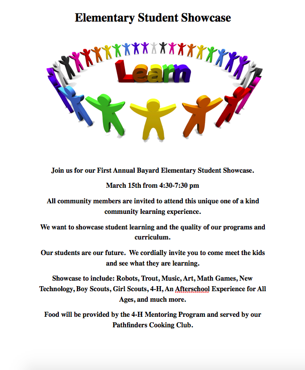 BAYARD SCHOOLS Elementary Showcase